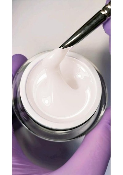 Buılder Gel 30 Ml Half Clear Whıte Rakı Beyazı Renk Protez Tırnak Jeli