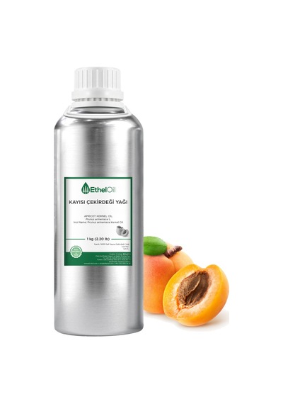 Etheloil Kayısı Çekirdeği Sabit Yağı 1 KG