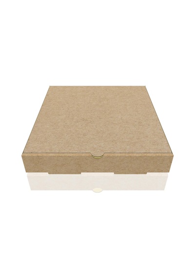 Baskısız Pizza Kutusu 28 x 28 x 4 CM 50 Adet