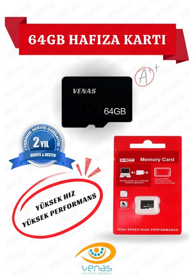 Ultra 64 Gb Uhs-3 Class 10 A++ Kalite 64g- Micro Sd Kart 64gb Hafıza Kartı