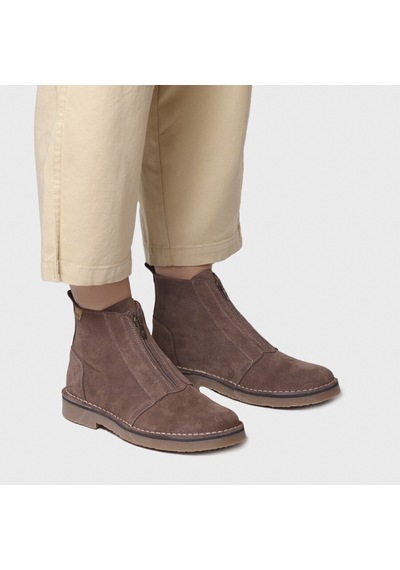 Bot Kadın Indıa-sy Toni Pons Ankle Boot İn Suede İn Taupe Kahverengi