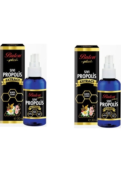 Balen Sıvı Propolis Ekstraktı 30 Ml 2 Kutu