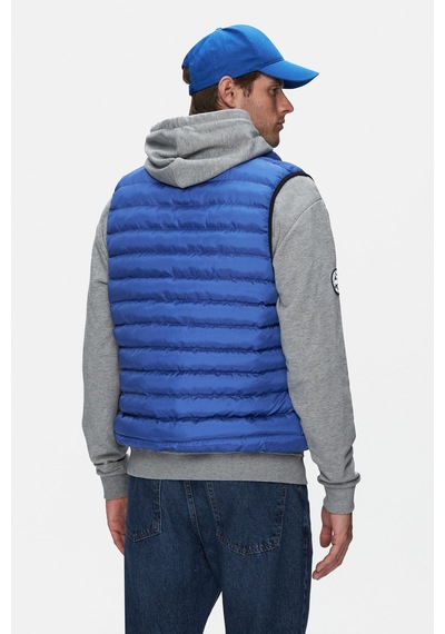 Ucla Blume Mavi Fermuarlı Ve Cepli Polyester Standard Fit Erkek Yelek Mavi