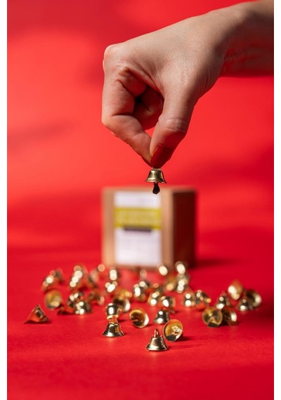 Çan Şeklinde Zil Gold Rengi 50 Adet