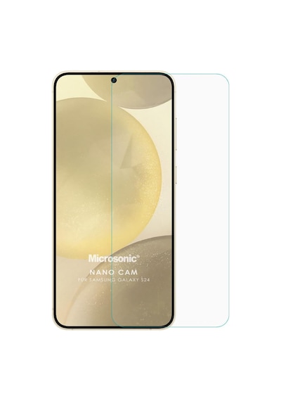 Galaxy S24 Nano Glass Cam Ekran Koruyucu Galaxy S24 İle Uyumlu Ekran Koruyucu - Şeffaf