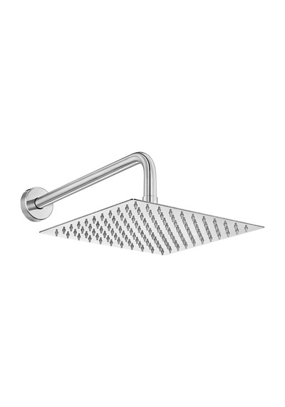 Ar Efes Tepe Duş Başlığı 250x250 Mm Duvardan Borulu L 388mm 102145088 Krom