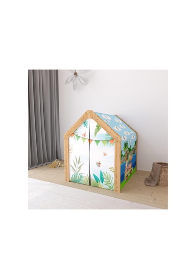 Minera Oyun Evi /0-4 Yaş/naturel Safari Çok Renkli