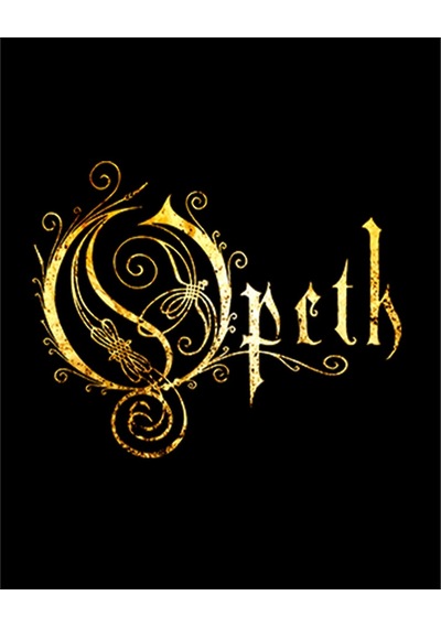 Zepplin Giyim Opeth Logo Classic Büyük Sırt Patch Yama