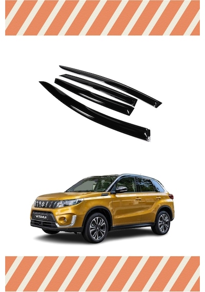 Suzuki Vitara 2016 -2021 Modellerine Özel 4'lü Mügen Tip Cam Rüzgarlığı