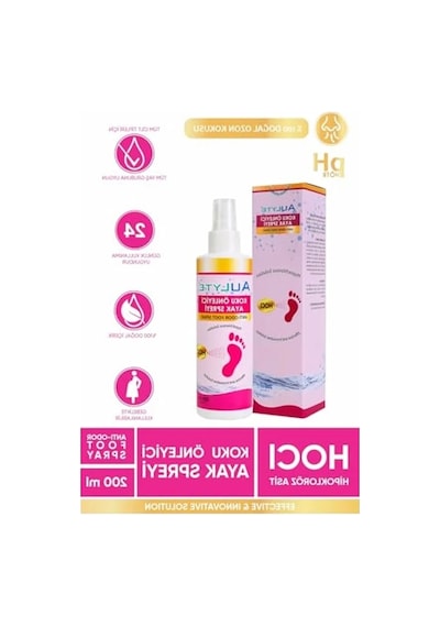 200 Ml Hacminde Koku Önleyici Ayak Spreyi, Ferahlatıcı Etki