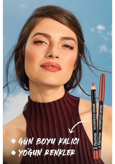 Flormar Waterproof Lipliner 236 Nut Cookie