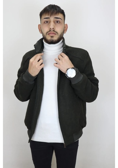 Marco Muratti Fistan Store Erkek Hakim Yaka Spor Kesim Rahat Kalıp Kolları Lastikli Kışlık Kaşmir Kaban Haki Yeşil Marco Muratti Fistan Store Erkek Hakim Yaka Spor Kesim Rahat Kalıp Kolları Lastikli Kışlık Kaşmir Kaban Haki Yeşil