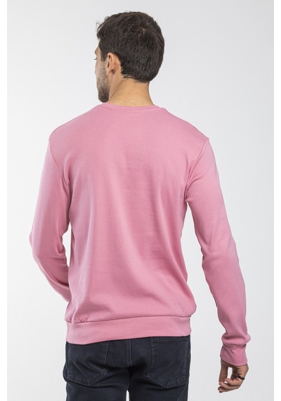 Erkek Bisiklet Yaka Slim Fit Sweatshirt Spr 20k17 001