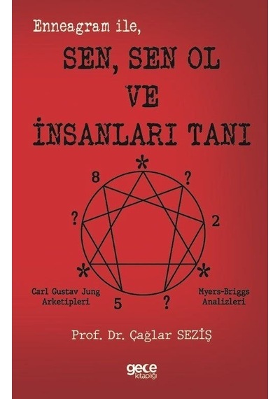 Enneagram ile Sen Sen Ol ve İnsanları Tanı - Çağlar Seziş - Gece Kitaplığı
