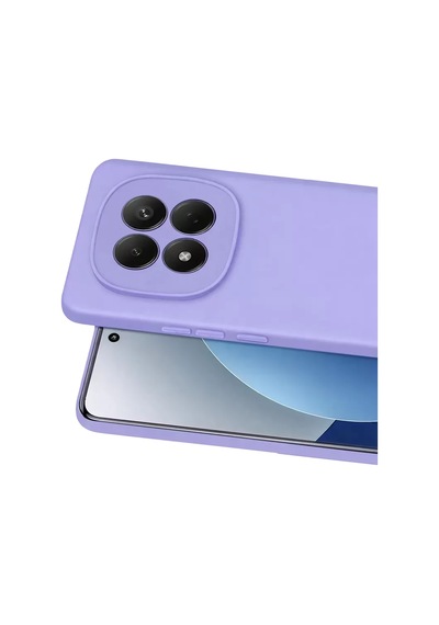 Newface Xiaomi Redmi Note 15 4g First Silikon - Lila Diğer