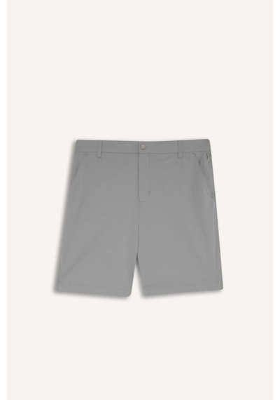 DeFactoFit Slim Fit Dar Kesim Sporcu Dokuma Şort D9249AX25SPGR67