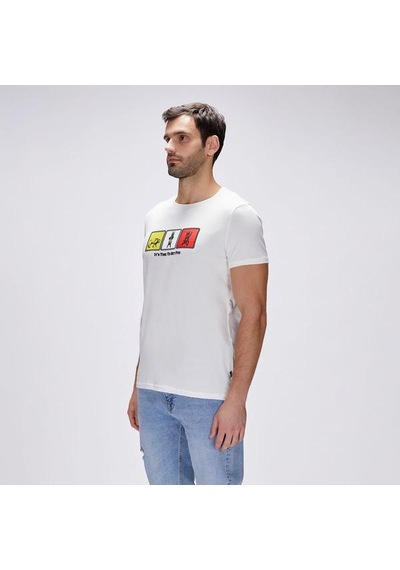 Bad Bear Entree Erkek Beyaz Tişört