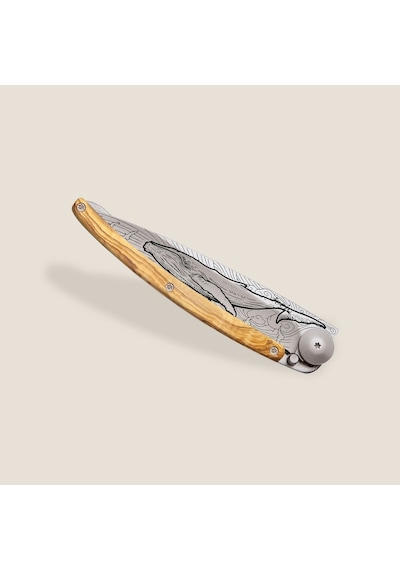 Deejo Kamp 37g, Olive Wood / Whale Kahverengi