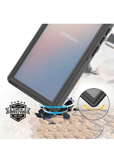 Samsung Uyumlu Galaxy S20 Kılıf Su Geçirmez 1-1 Zırhlı Silikon Kapak