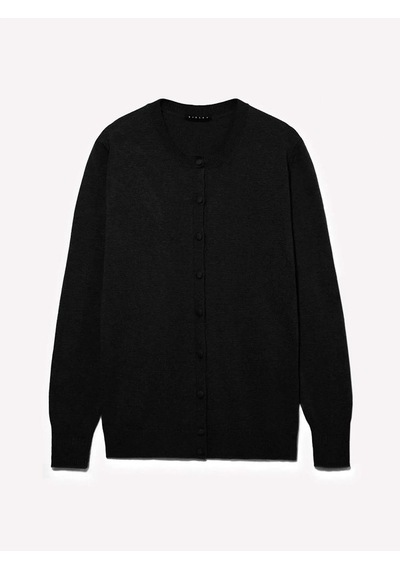 Sisley Yün Ve Kaşmir Karışımlı Ribana Detaylı Bisiklet Yaka Hırka Kadın Siyah Hırka - 325a102hm5237 Sisley Yün Ve Kaşmir Karışımlı Ribana Detaylı Bisiklet Yaka Hırka Kadın Siyah Hırka - 325a102hm5237
