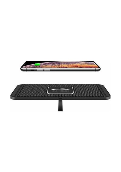 Polham 15w Ultra Hızlı Usb Girişli Masaüstü Kablosuz Şarj Aleti,şarj Pedi, Kaydırmaz Kablosuz Şarj Çok Renkli