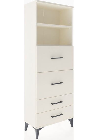 Arges Dolap 2 Raflı 4 Çekmeceli 60x30x163 Aytaşı-aytaşı Aytaşı