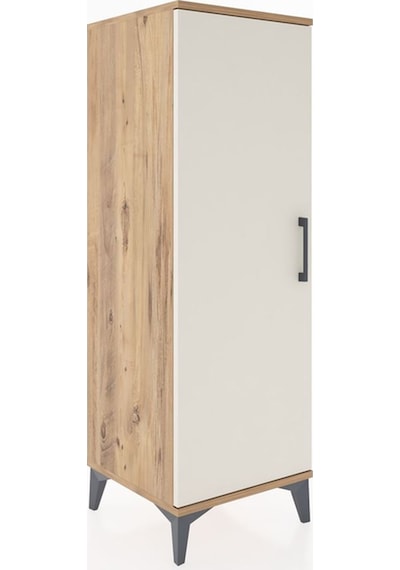 Hyperion Dolap Tek Kapaklı Tek Askılı 44x44x134 Çam-aytaşı Çam