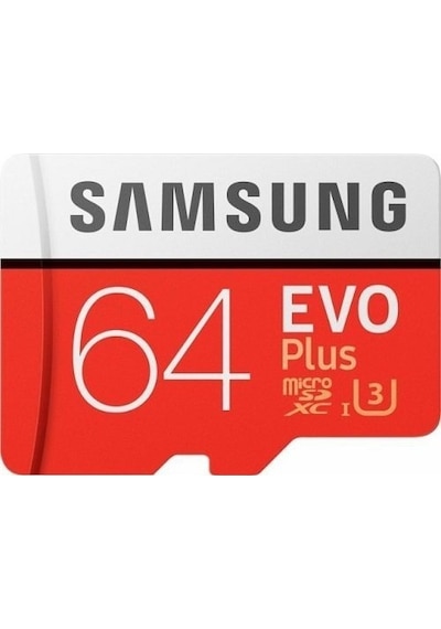 Samsung  Evo Plus 64Gb 100 Mb/S Microsdxc Kart (Sd Adaptör) Mb-Mc6