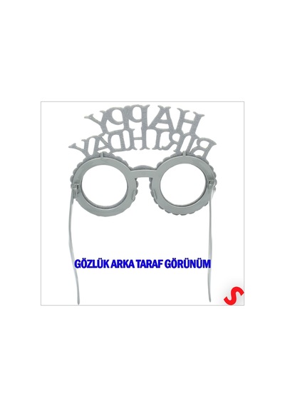 Happy Birthday Taç Ve Gözlük Seti - Gümüş 0 - 99