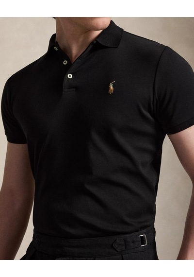 Polo Ralph Lauren Yumuşak Pamuklu Polo Tişört Siyah