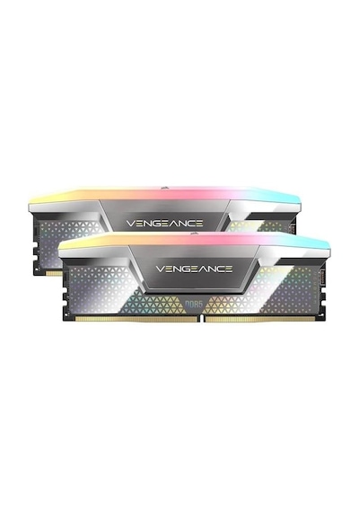 Corsaır 48gb 2x 24gb Ddr5 Cudımm 8000mhz Cl38 Rgb Dual Kıt Pc Ram Vengeance Cmhc48gx5m2x8000c38