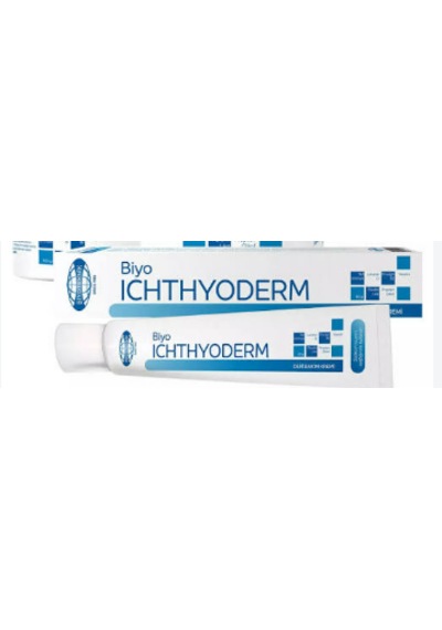 Biyoteknik Ichthyoderm Deri Bakım Merhemi 30 Gr - İhtiyol Ve Çinko Oksitli Yaram Ve Yara Merhemi
