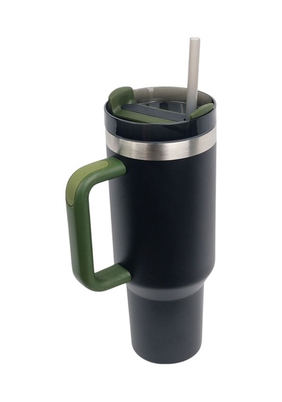 Çelik Mug Termos - Igloo - Stadler - 1.2 Lt - Siyah/haki - 205787 Çok Renkli