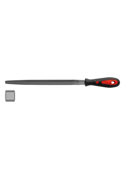 Ceta Form Kare Eğe (Kalın Diş) 6" - 150 mm (Ergonomik Saplı)