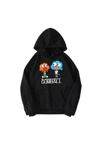 Elora Gumball Sweatshırt I Çok Satan Siyah Siyah