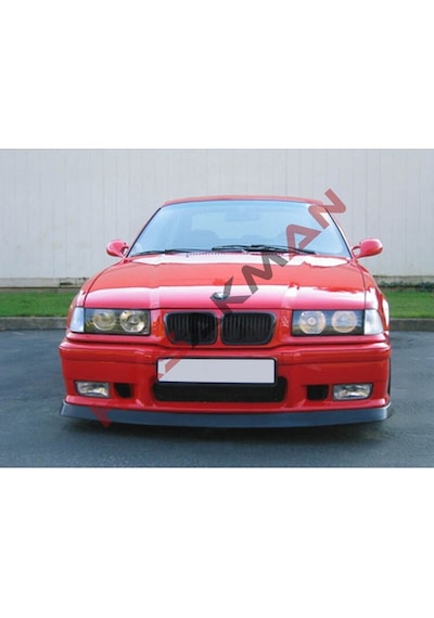 HasAkman Bmw E36 M3 Ön Tampon Lip Piona Black 1991 - 1998 Abs Plastik
