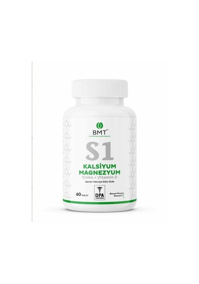 Biomet S1 Calcium Magnesium Çinko Vitamin D 60 Tablet