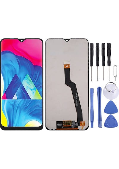 Samsung Galaxy Uyumlu M10 Lcd Ekran Siyah Renk İlanı +tamir Seti F45fd
