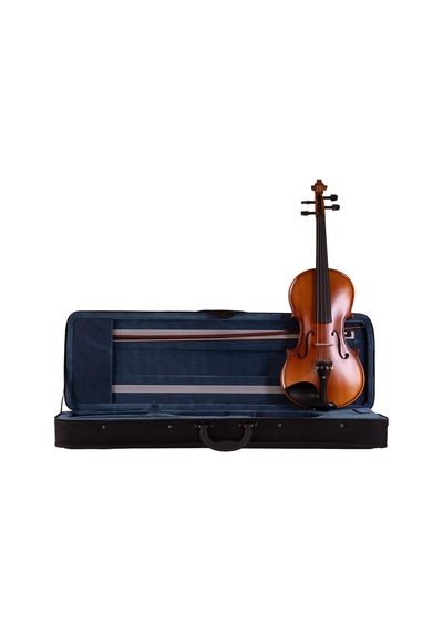 G.Steiner Vfv-017 4/4 Abanoz Aksamlı Masif Öğrenci Kemanı