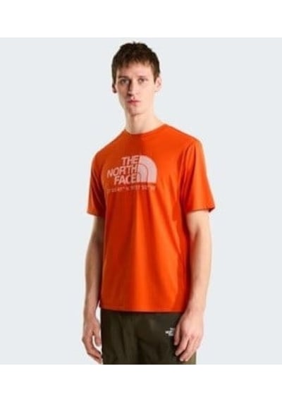The North Face M 24/7 S/s Tee Logo Graphıc Reg Erkek T-shirt Nf0a8bejg6l1 Lava Red