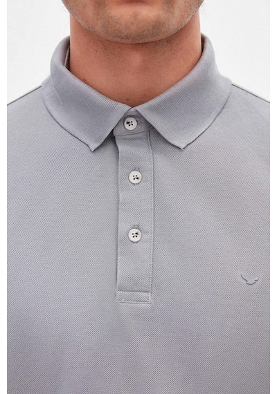 D's Damat Ds Damat Regular Fit Gri Pike Dokulu T-shirt 4hc146551001m 301