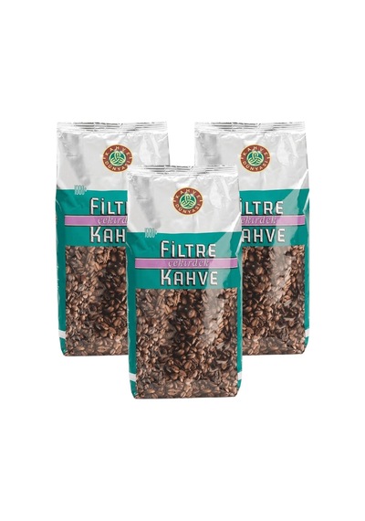 Kahve Dünyası Filtre Çekirdek Kahve 1kg X3