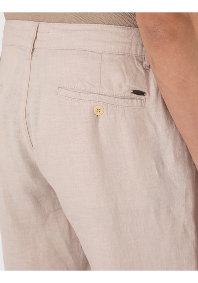 Pierre Cardin Erkek Bej Pantolon Kanvas-chino 50301811-vr011 Bej