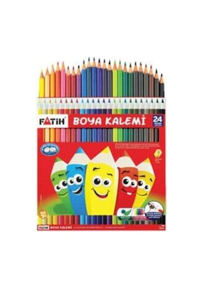 Kuru Boya 24 Renk Fa33225 Çok Renkli