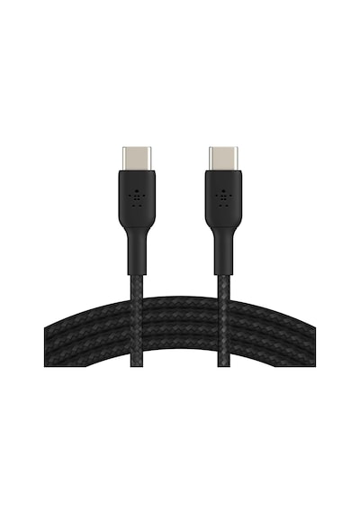 Belkin Boostcharge CAB004BT1MBK 50 W Örgülü Usb-c - Usb-c Kablosu 1 M Siyah