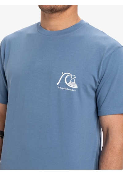 Quiksilver Evo Orıgınal Bs Ss Tee Erkek Tişört Eqyzt08039-qk.blq0 Mavi