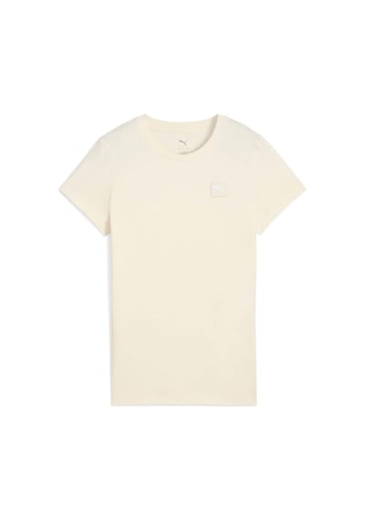 Puma Ess Elevated Tee T-shirt - 690894-9878 Beyaz