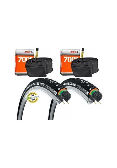 Bike Sky Cst Platinum Protector Zırhlı 700x35 Bisiklet Lastik Seti 2 Adet Dış 2 Adet İç