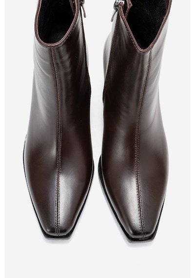 Luvishoes Luvi Shoes Lexıa Kahverengi Cilt Hakiki Deri Kadın Western Bot Kahverengi