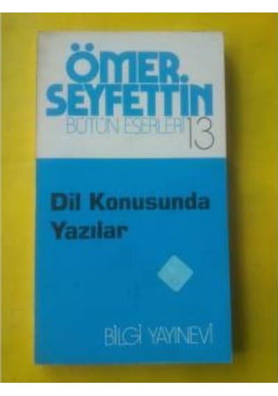 Dil Konusunda Yazılar Ömer Seyfetttin